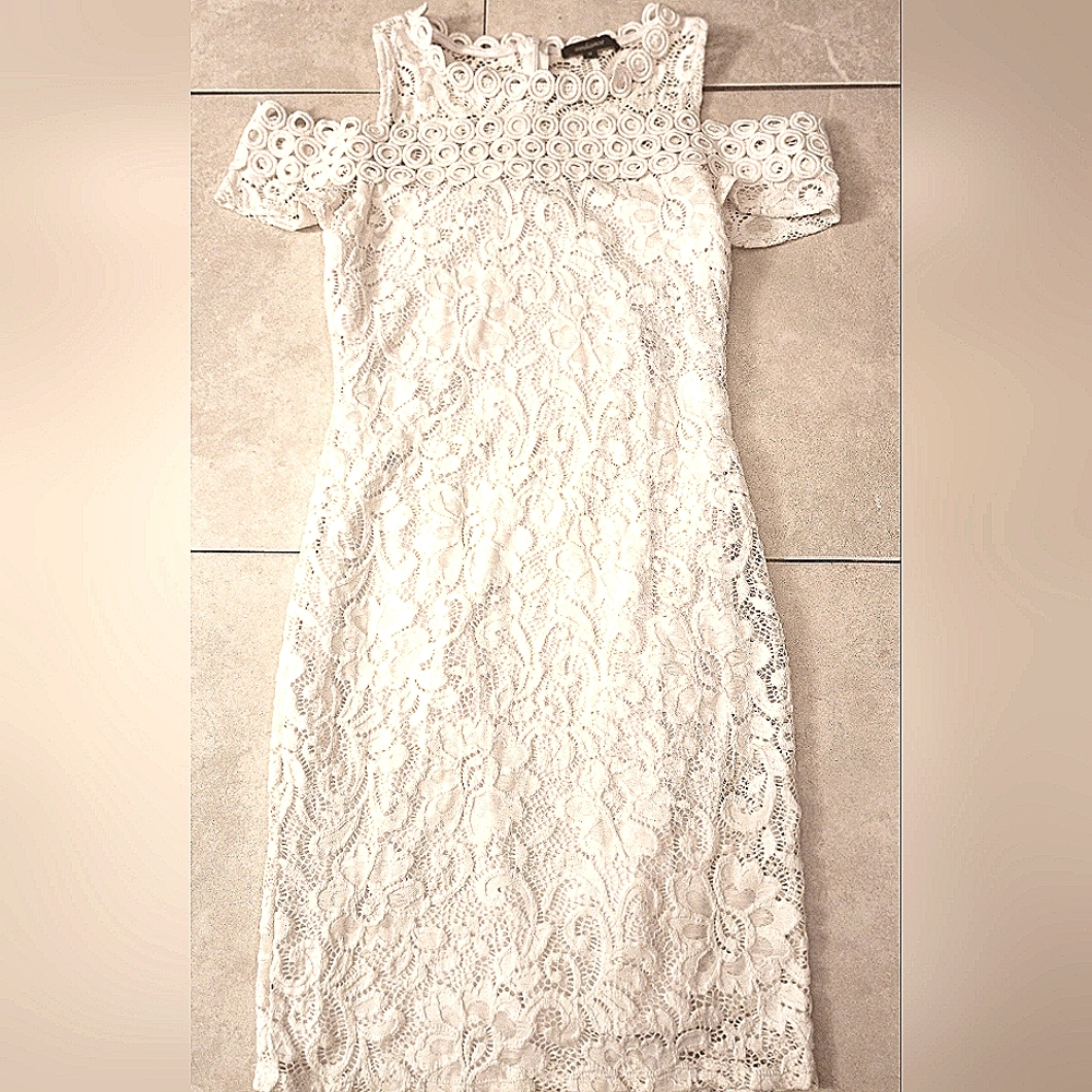 Junior Girls- Ambiance White Dress